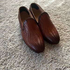 Spier & Mackay Mid-Brown Woven Loafer size 8 (us)